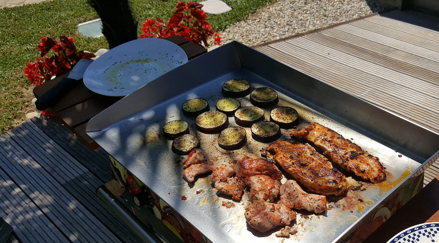 plancha barbecue pierrade